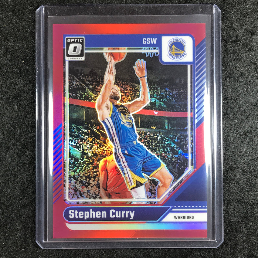 2024-25 Donruss Optic STEPHEN CURRY Base Red 53/99 #155