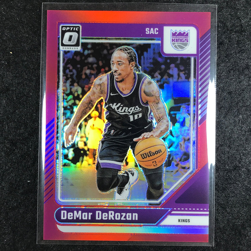 2024-25 Donruss Optic DEMAR DEROZAN Base Red 53/99 #218