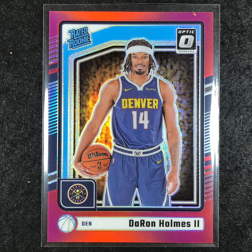 2024-25 Donruss Optic DARON HOLMES II Rated Rookie Red 25/99 #262