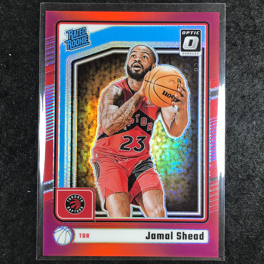 2024-25 Donruss Optic JAMAL SHEAD Rated Rookie Red 58/99 #296