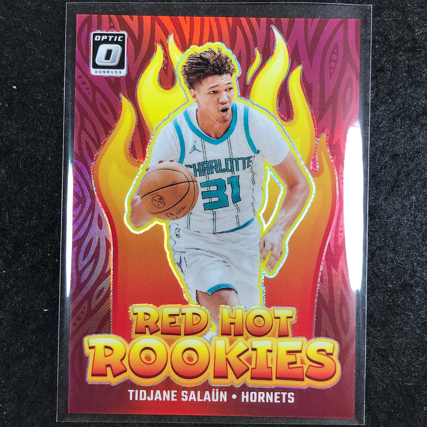 2024-25 Donruss Optic TIDJANE SALAUN Red Hot Rookies Red 58/99 #5