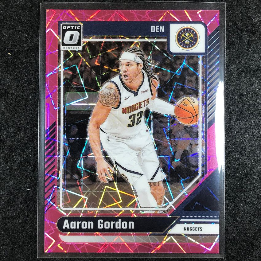 2024-25 Donruss Optic AARON GORDON Base Pink Velocity 49/79 #6