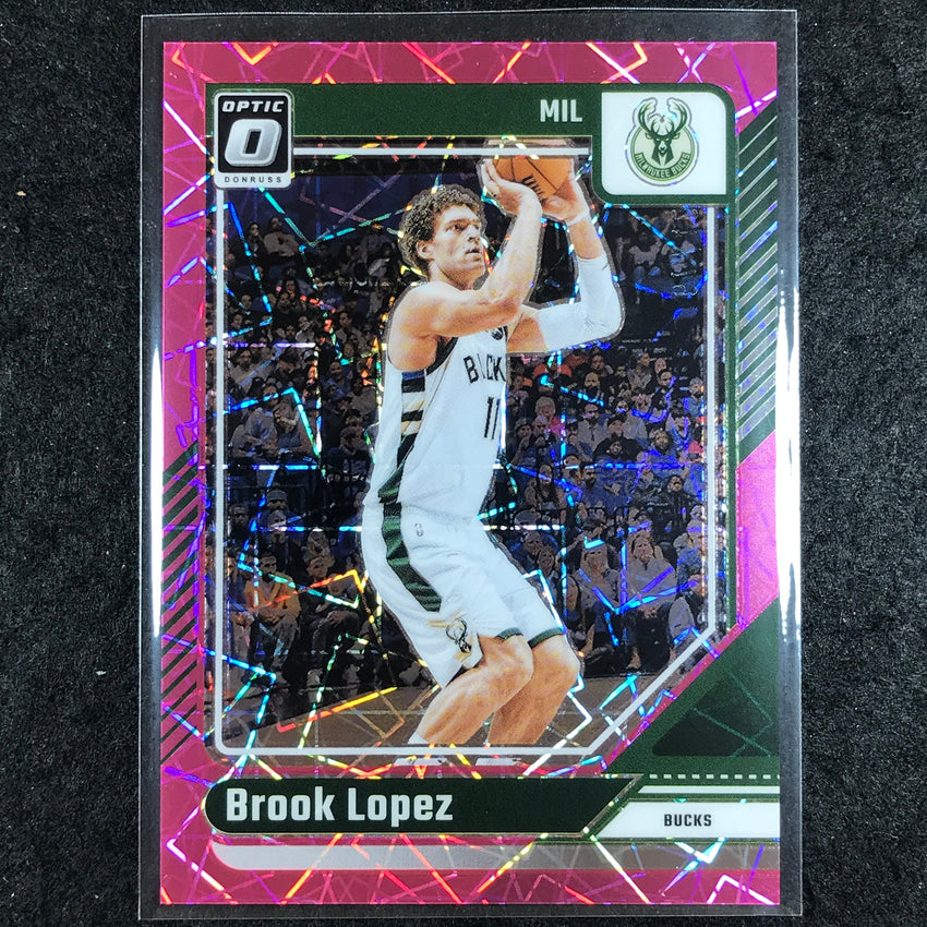 2024-25 Donruss Optic BROOK LOPEZ Base Pink Velocity 67/79 #116