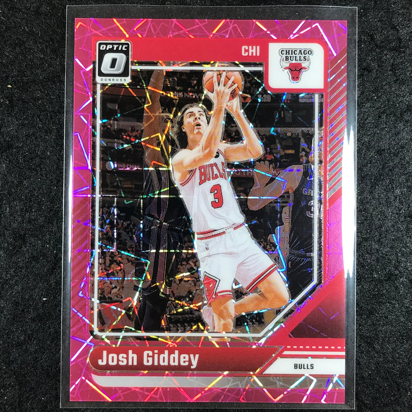 2024-25 Donruss Optic JOSH GIDDEY Base Pink Velocity 37/79 #120