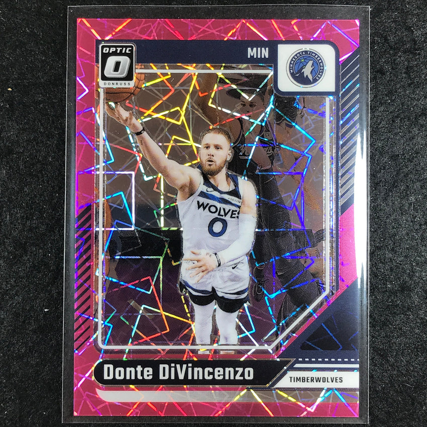 2024-25 Donruss Optic DONTE DIVINCENZO Base Pink Velocity 26/79 #137