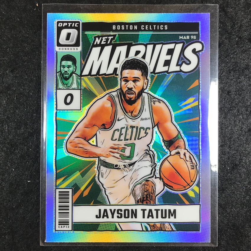 2024-25 Donruss Optic JAYSON TATUM Net Marvels Silver Holo #1