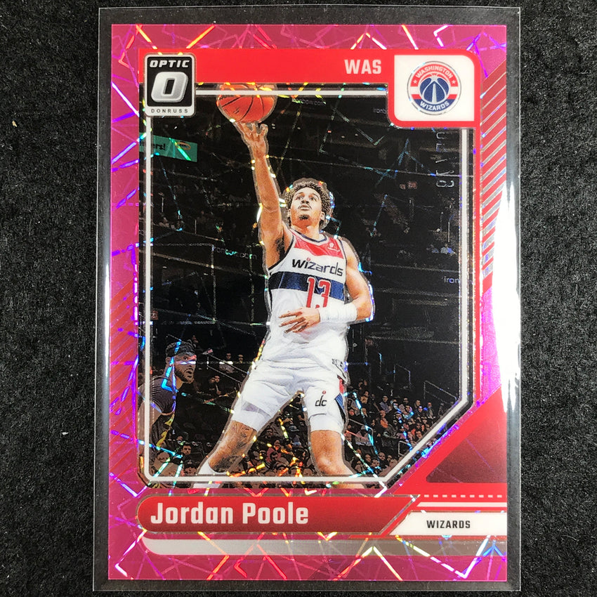 2024-25 Donruss Optic JORDAN POOLE Base Pink Velocity 71/79 #192