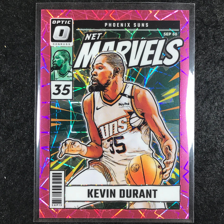 2024-25 Donruss Optic KEVIN DURANT Net Marvels Pink Velocity 31/79 #18