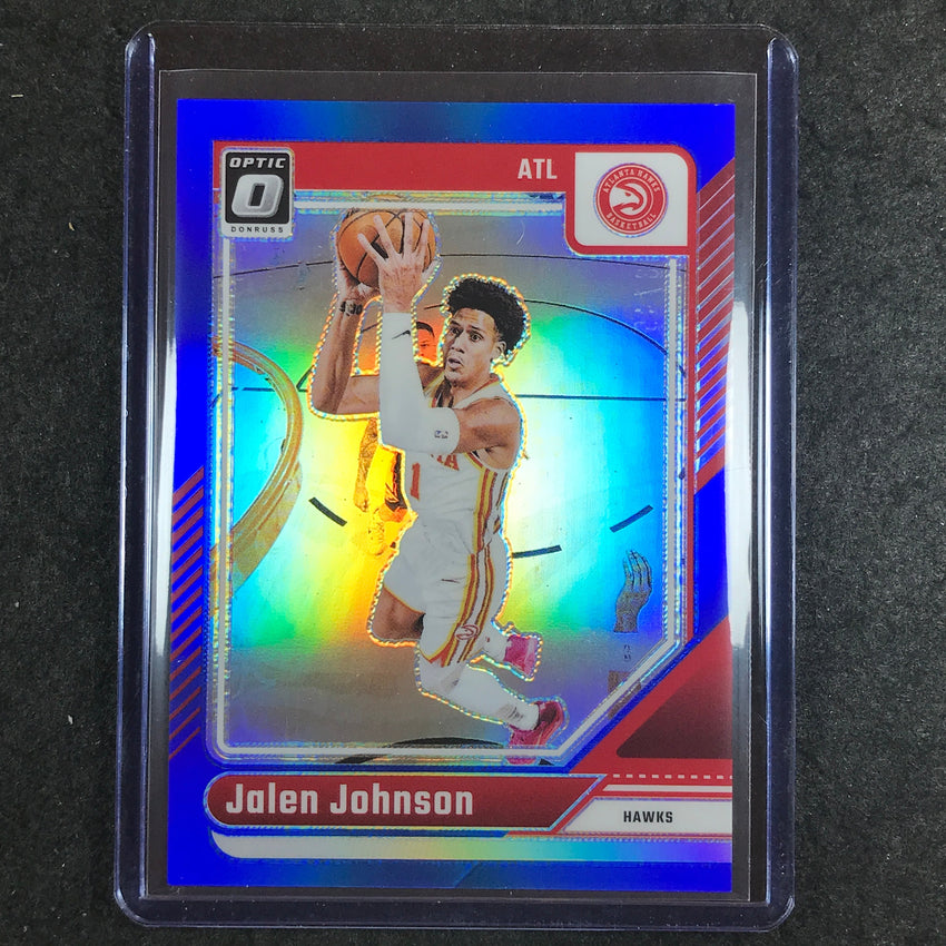 2024-25 Donruss Optic JALEN JOHNSON Base Blue 47/49 #79