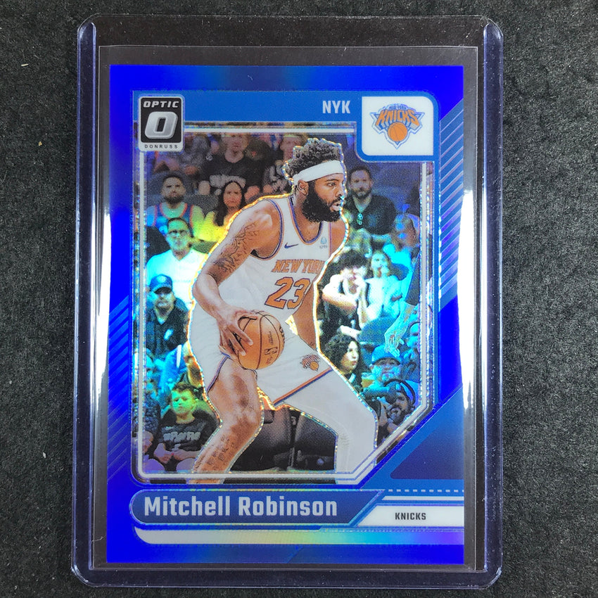 2024-25 Donruss Optic MITCHELL ROBINSON Base Blue 7/49 #96