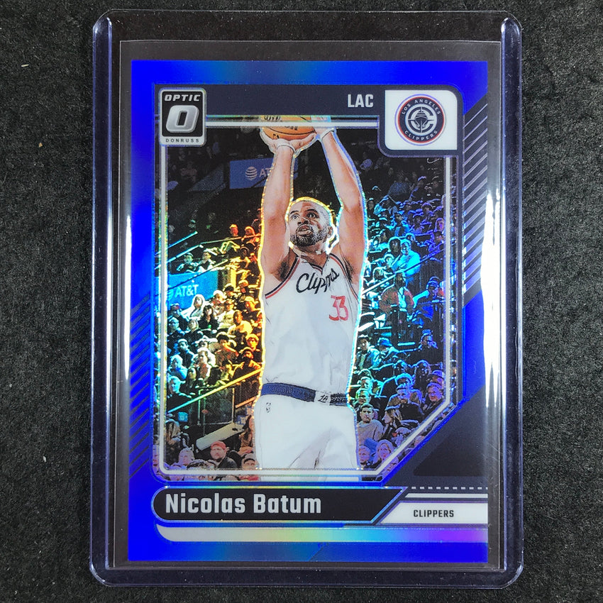 2024-25 Donruss Optic NICOLAS BATUM Base Blue 34/49 #193