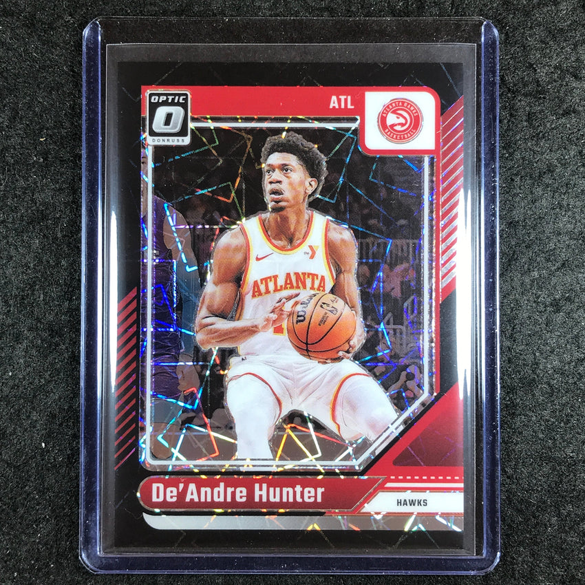 2024-25 Donruss Optic DE'ANDRE HUNTER Base Black Velocity 31/39 #50