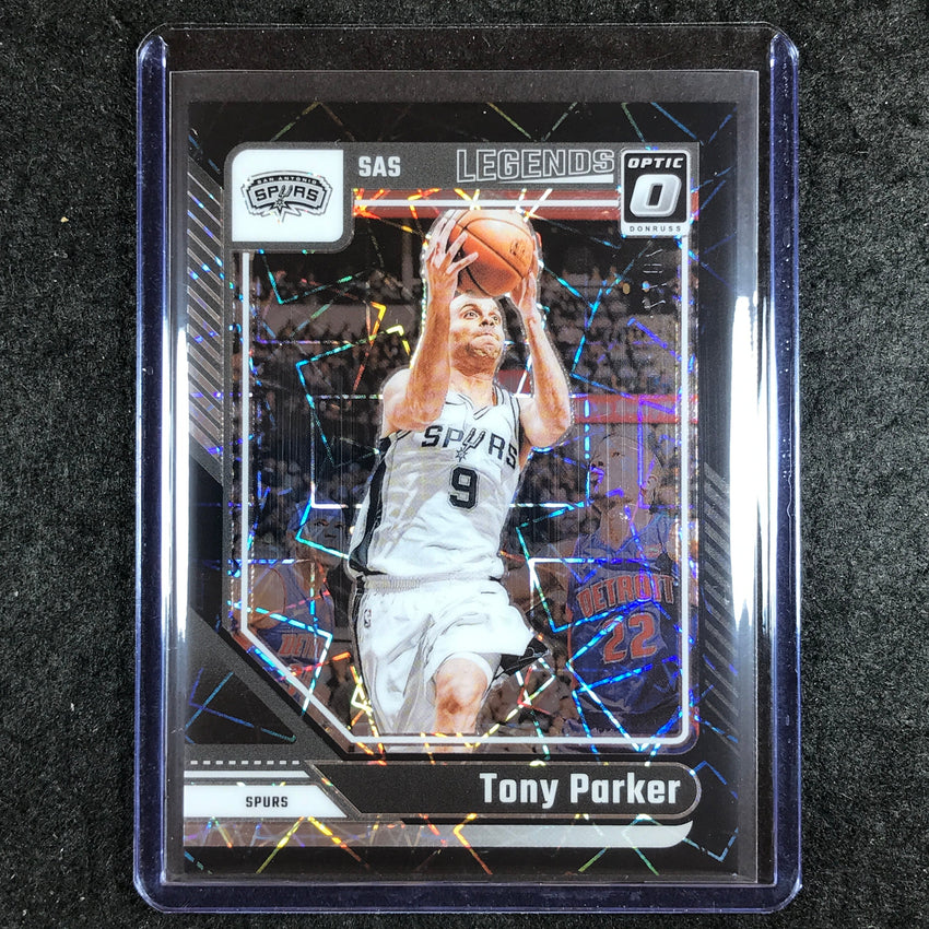 2024-25 Donruss Optic TONY PARKER Base Black Velocity 30/39 #235
