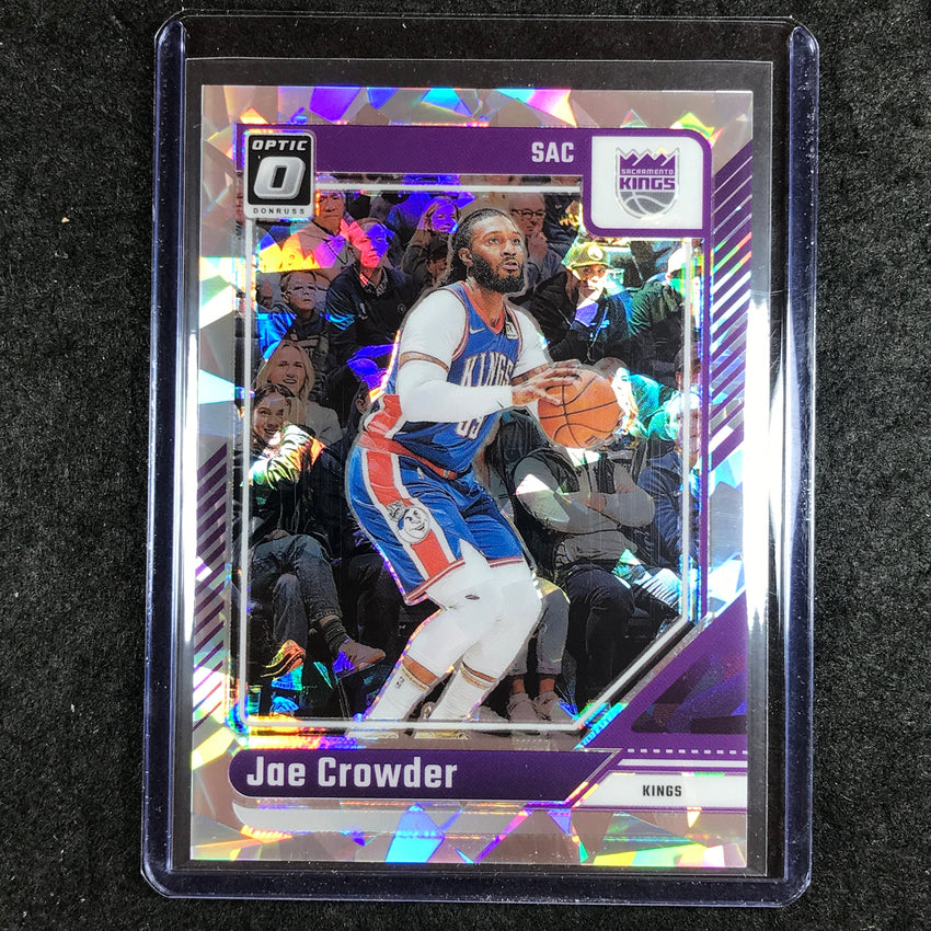 2024-25 Donruss Optic JAE CROWDER Base Cracked Ice 2/25 #52