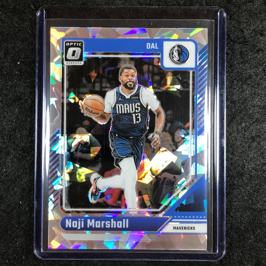 2024-25 Donruss Optic NAJI MARSHALL Base Cracked Ice 20/25 #118