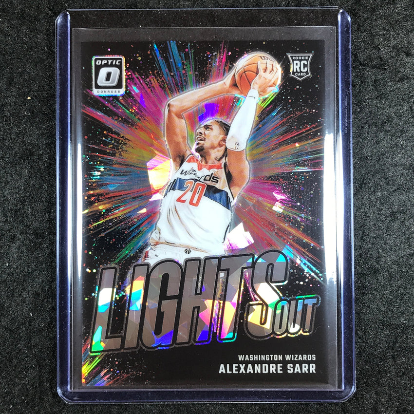 2024-25 Donruss Optic ALEXANDRE SARR Lights Out Rookie Cracked Ice 24/25 #5
