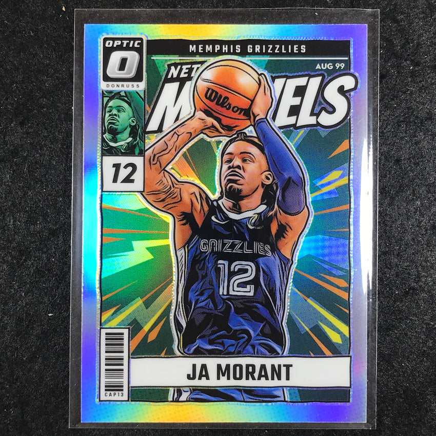 2024-25 Donruss Optic JA MORANT Net Marvels Silver Holo #10