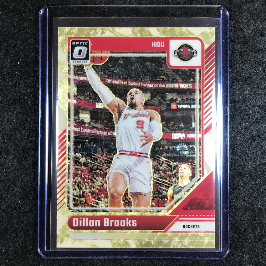 2024-25 Donruss Optic DILLON BROOKS Base Gold Vinyl 1/1 #194