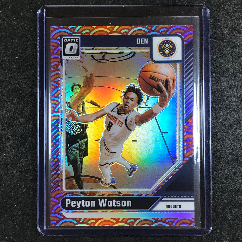 2024-25 Donruss Optic PEYTON WATSON Base Photon SP #216