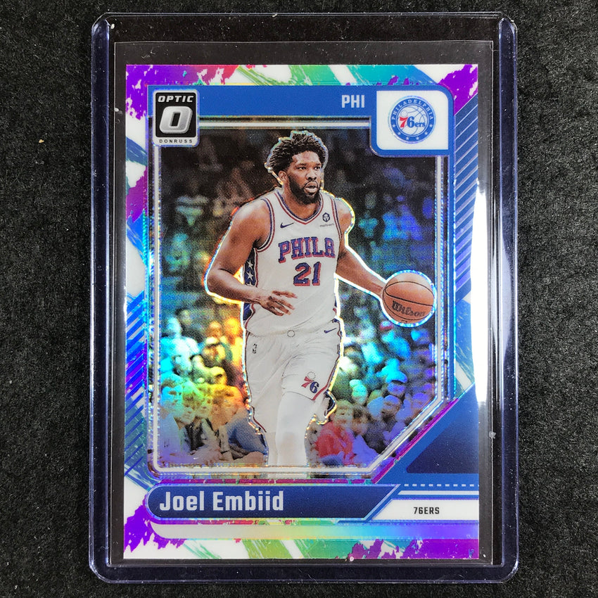 2024-25 Donruss Optic JOEL EMBIID Base Jazz SP #19
