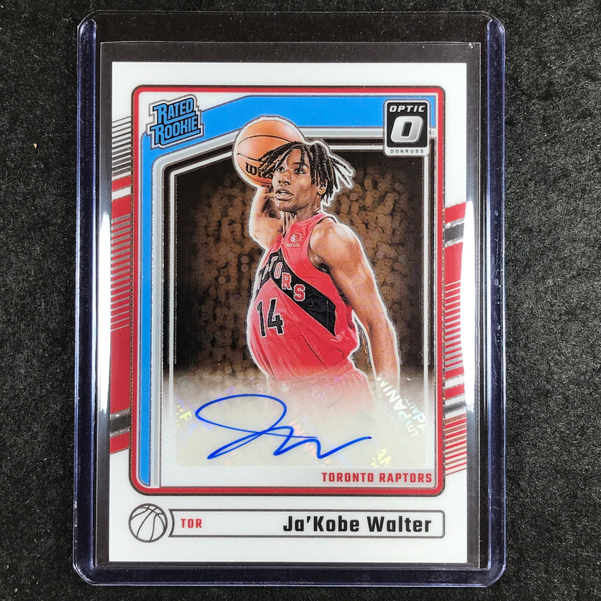 2024-25 Donruss Optic JA'KOBE WALTER Rated Rookie Base Auto #333