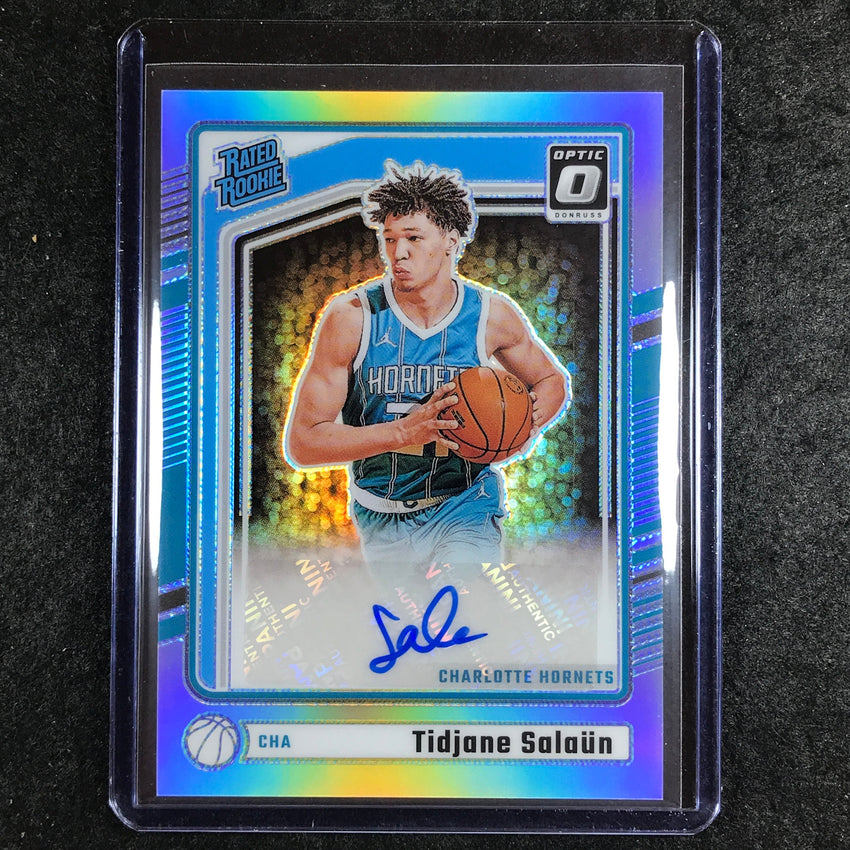 2024-25 Donruss Optic TIDJANE SALAUN Rated Rookie Auto Silver Holo #324