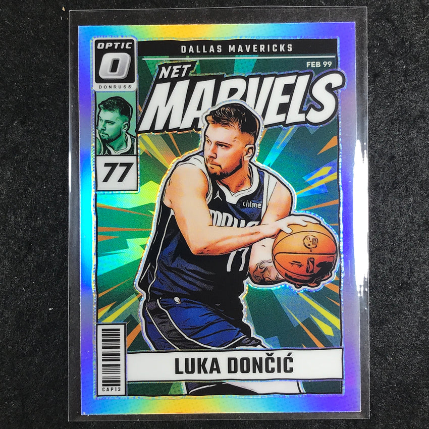 2024-25 Donruss Optic LUKA DONCIC Net Marvels Silver Holo #17