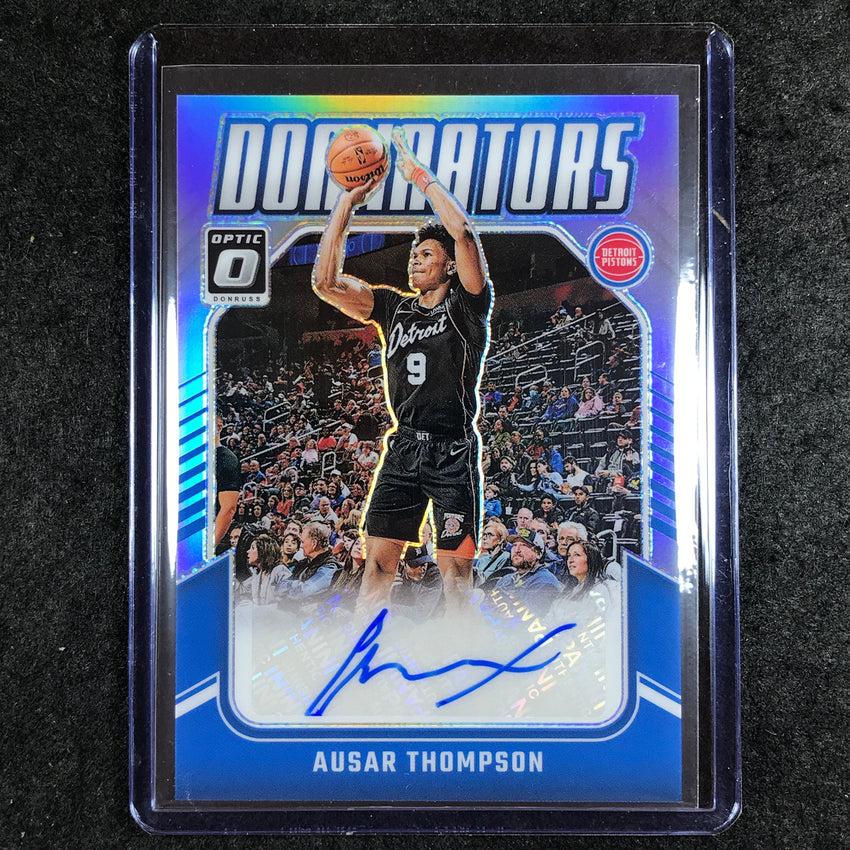 2024-25 Donruss Optic AUSAR THOMPSON Dominators Signatures Auto Holo 52/99