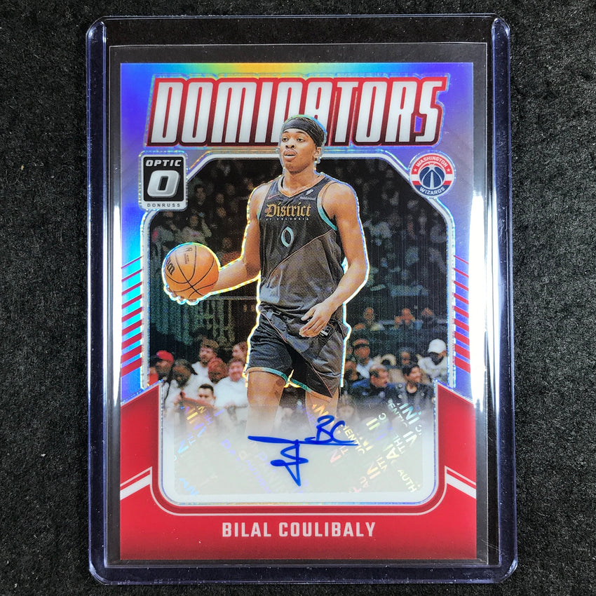 2024-25 Donruss Optic BILAL COULIBALY Dominators Signatures Auto Holo 95/99