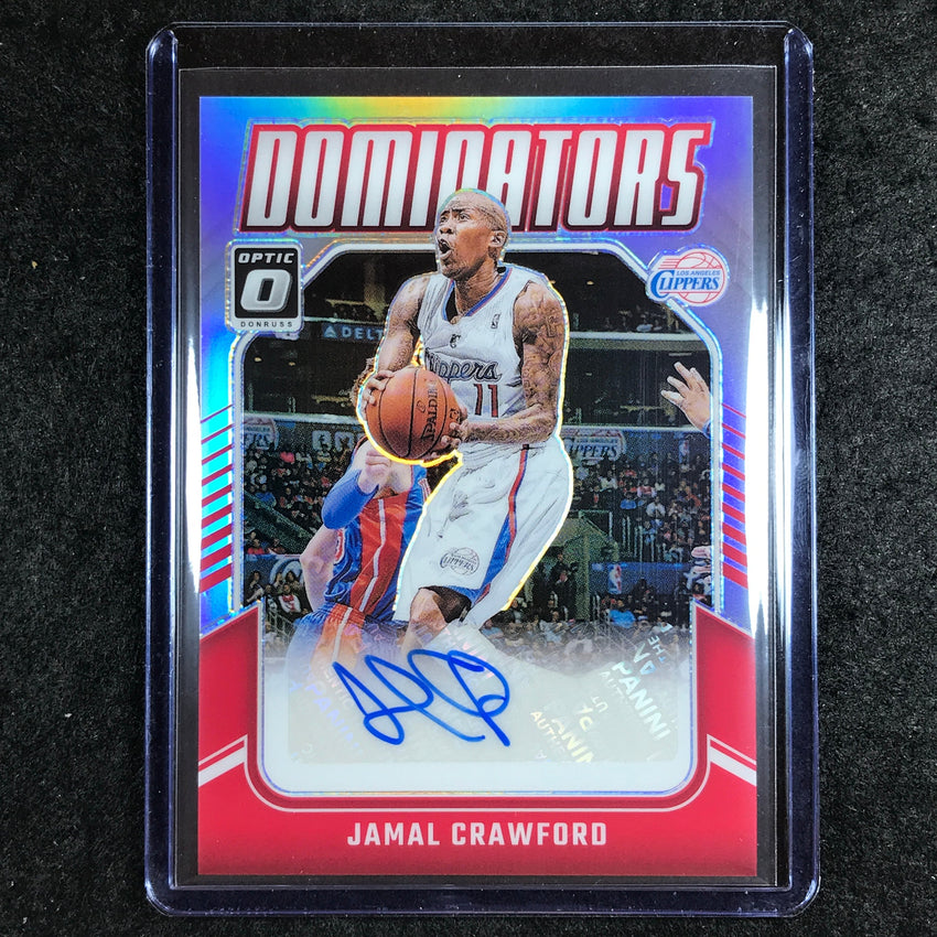2024-25 Donruss Optic JAMAL CRAWFORD Dominators Signatures Auto Holo 63/99