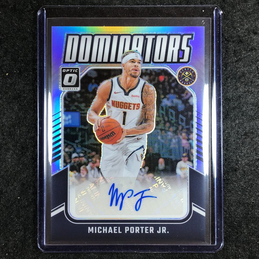 2024-25 Donruss Optic MICHAEL PORTER JR. Dominators Signatures Auto Holo 37/99
