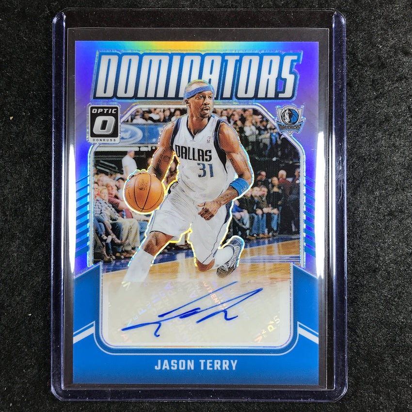 2024-25 Donruss Optic JASON TERRY Dominators Signatures Auto Holo 70/99