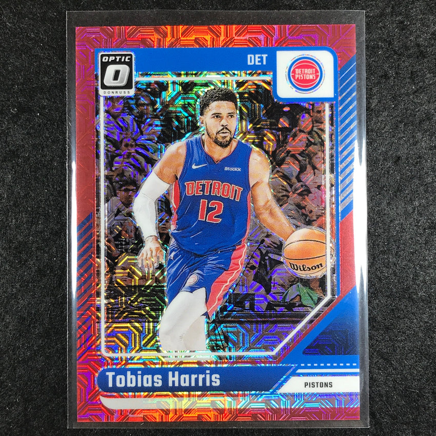 2024-25 Donruss Optic TOBIAS HARRIS Base Choice Red 50/88 #24