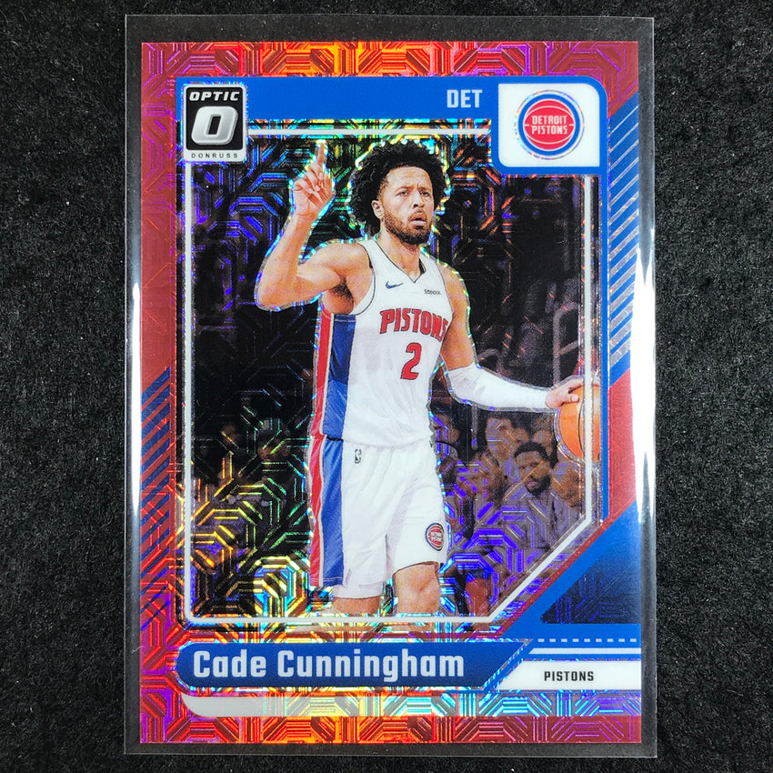 2024-25 Donruss Optic CADE CUNNINGHAM Base Choice Red 41/88 #26