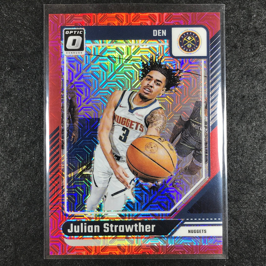 2024-25 Donruss Optic JULIAN STAWTHER Base Choice Red 2/88 #29