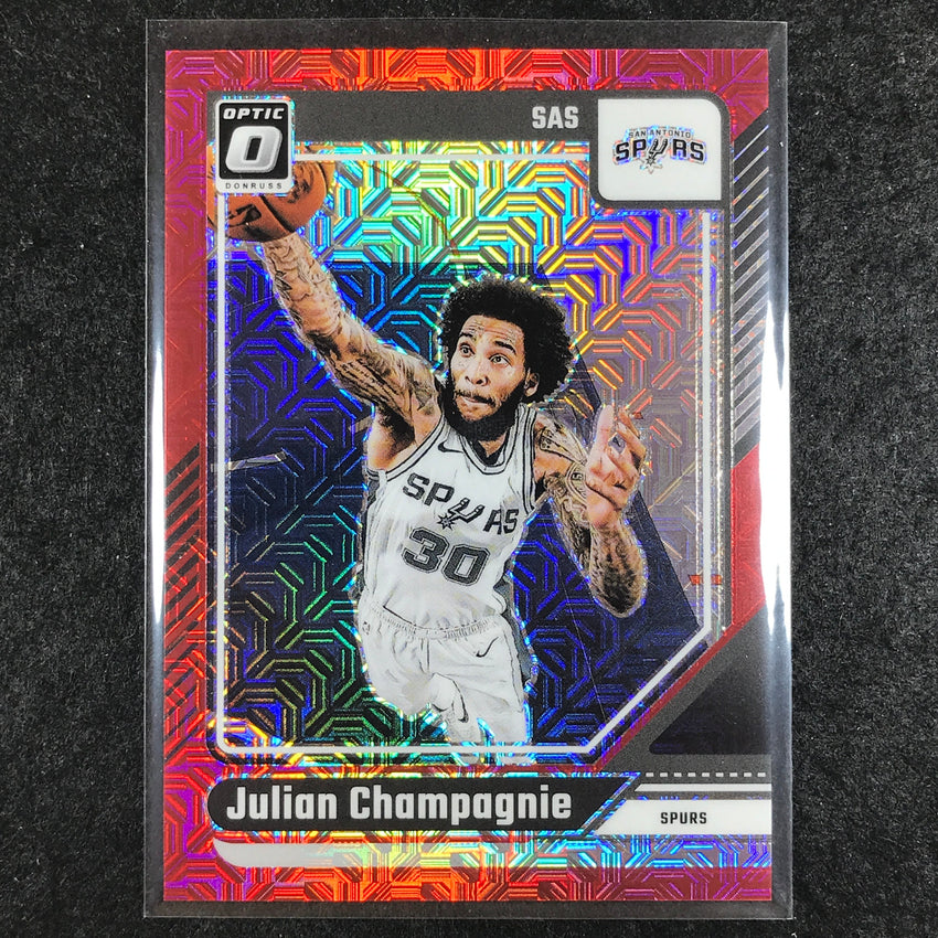 2024-25 Donruss Optic JULIAN CHAMPAGNIE Base Choice Red 26/88 #32