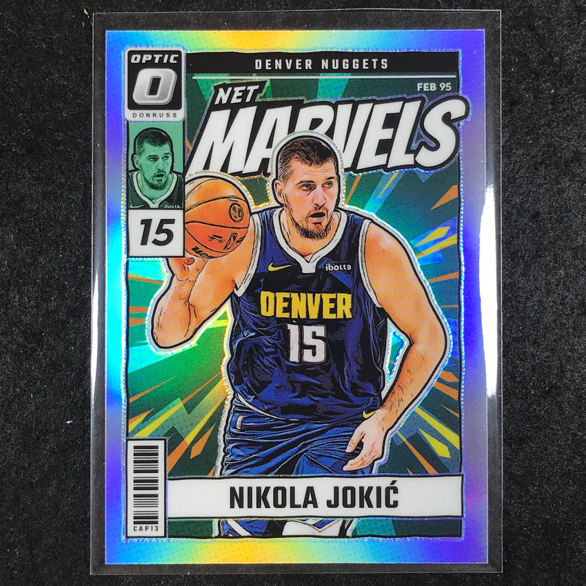 2024-25 Donruss Optic NIKOLA JOKIC Net Marvels Silver Holo #21
