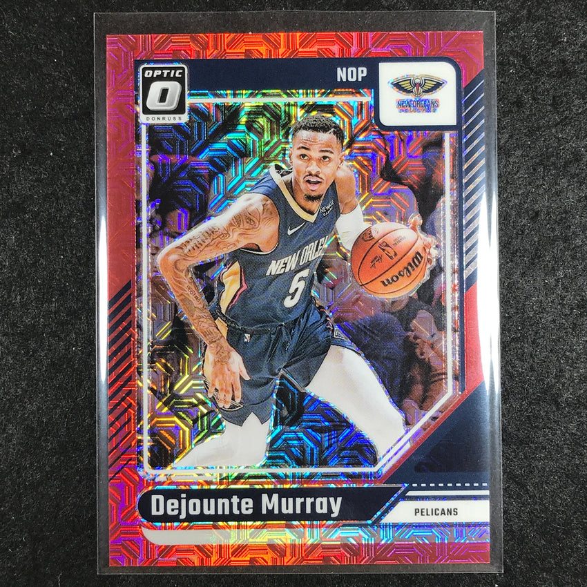 2024-25 Donruss Optic DEJOUNTE MURRAY Base Choice Red 13/88 #48