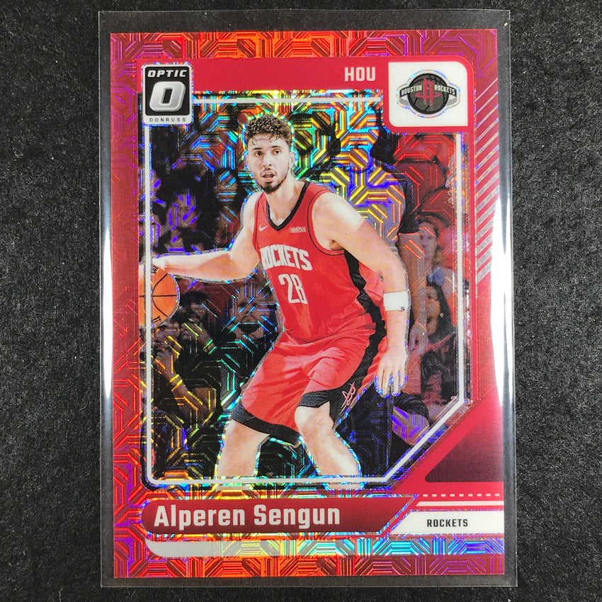 2024-25 Donruss Optic ALPEREN SENGUN Base Choice Red 64/88 #49