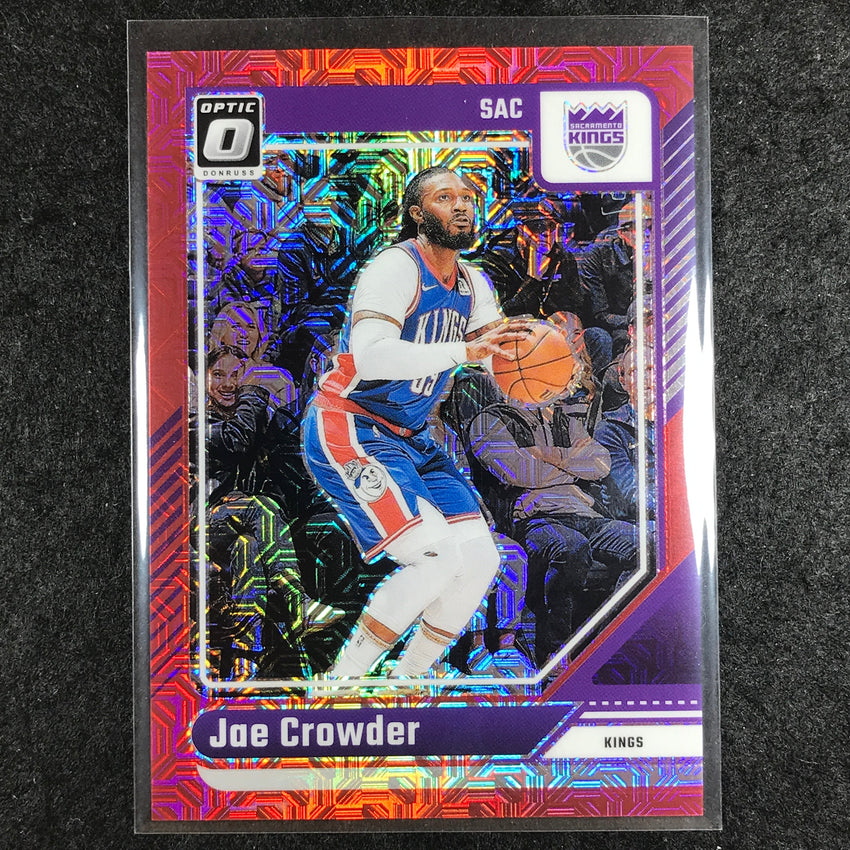 2024-25 Donruss Optic JAE CROWDER Base Choice Red 75/88 #52