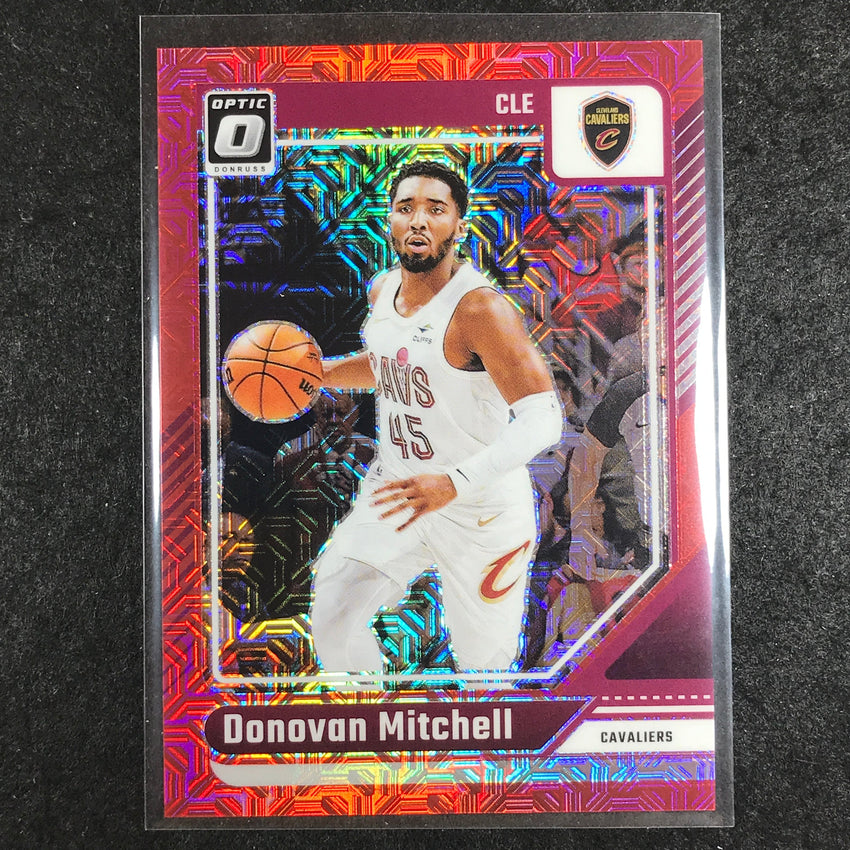2024-25 Donruss Optic DONOVAN MITCHELL Base Choice Red 31/88 #91