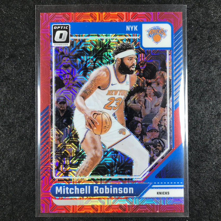 2024-25 Donruss Optic MITCHELL ROBINSON Base Choice Red 14/88 #96