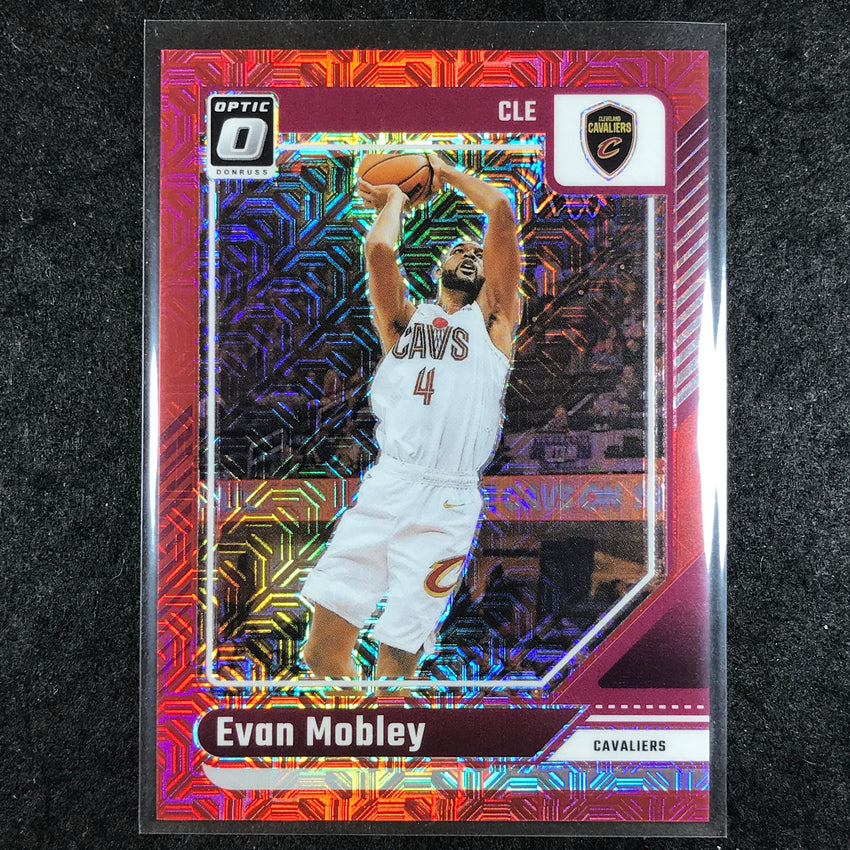 2024-25 Donruss Optic EVAN MOBLEY Base Choice Red 45/88 #121