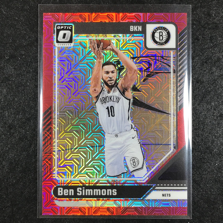 2024-25 Donruss Optic BEN SIMMONS Base Choice Red 88/88 #133