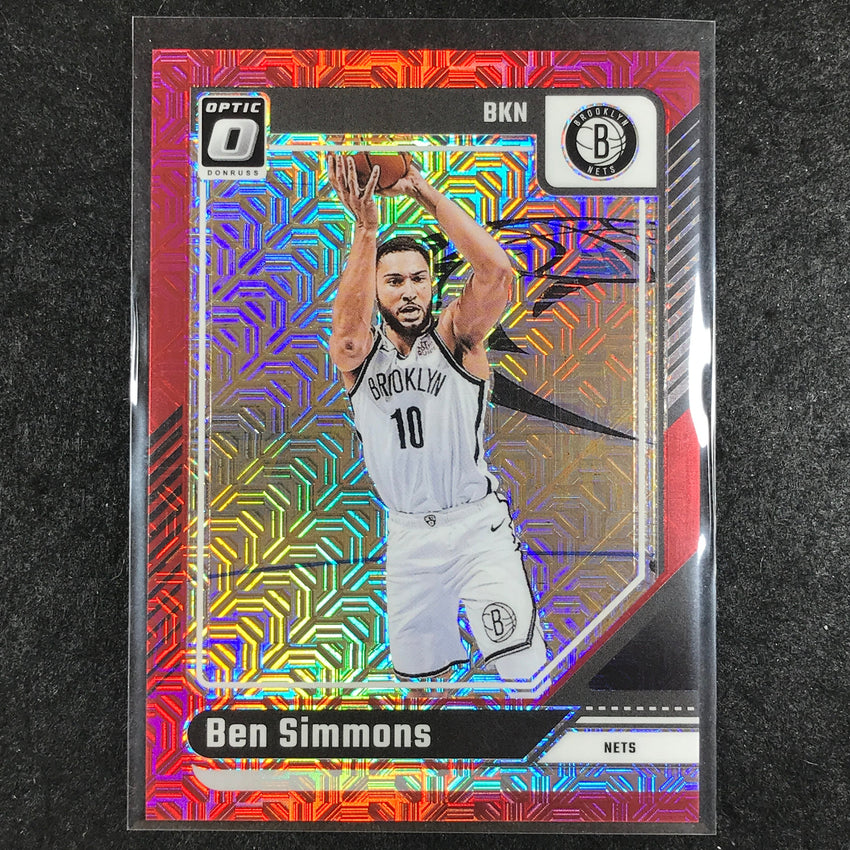 2024-25 Donruss Optic BEN SIMMONS Base Choice Red 18/88 #133