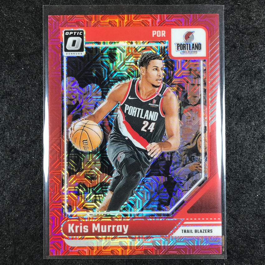 2024-25 Donruss Optic KRIS MURRAY Base Choice Red 47/88 #136