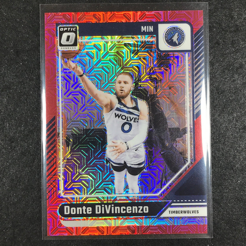2024-25 Donruss Optic DONTE DIVINCENZO Base Choice Red 18/88 #137