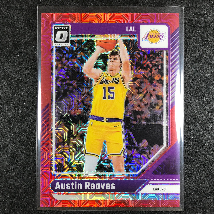 2024-25 Donruss Optic AUSTIN REEVES Base Choice Red 81/88 #140