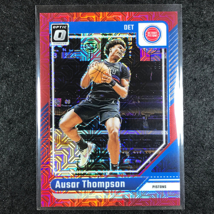 2024-25 Donruss Optic AUSAR THOMPSON Base Choice Red 9/88 #143
