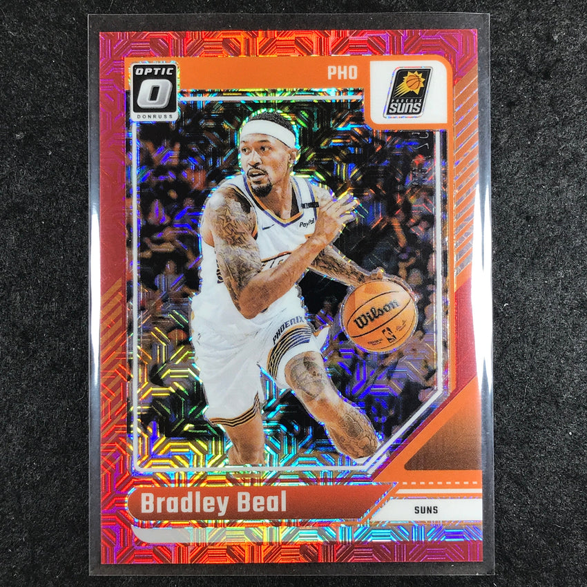 2024-25 Donruss Optic BRADLEY BEAL Base Choice Red 62/88 #147